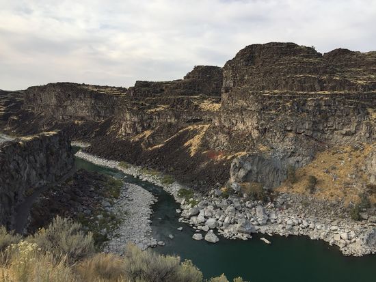 Shoeshone Falls und Twin Falls