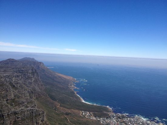 für eine super Aussicht auf ganz Kapstadt
Der Tafelberg