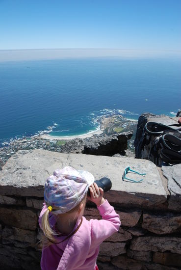 für eine super Aussicht auf ganz Kapstadt
Der Tafelberg