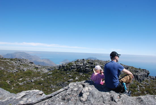 für eine super Aussicht auf ganz Kapstadt
Der Tafelberg