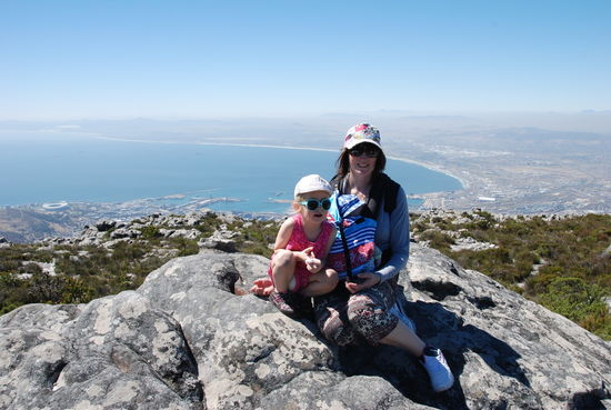 für eine super Aussicht auf ganz Kapstadt
Der Tafelberg