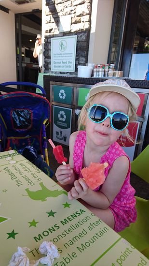 für eine super Aussicht auf ganz Kapstadt
Der Tafelberg