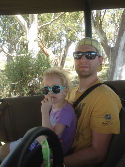 In Albertinia, Safari gebucht in der Garden Route Game.