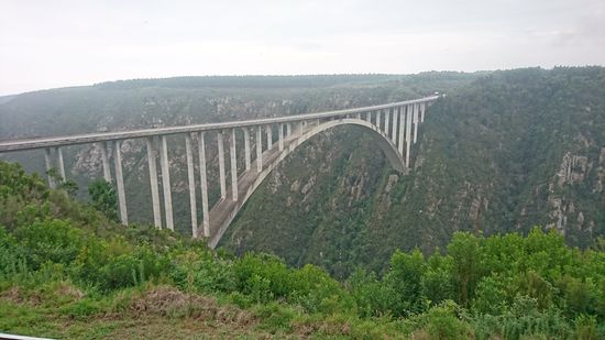 Fahrt durchs Nature Valley nach Jeffreys Bay.