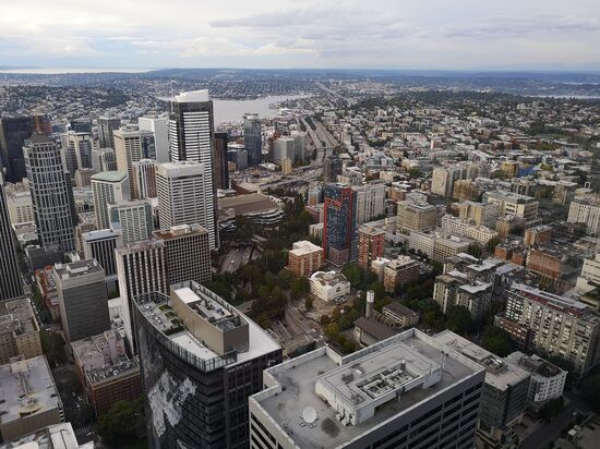 Columbia Tower, das höchste Gebäude in Seattle (285m)
