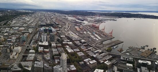 Columbia Tower, das höchste Gebäude in Seattle (285m)