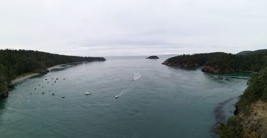 Tag 4 - Fahrt nach Vancouver (Kanada)
Deception Pass Bridge in Fidalgo Island