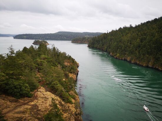 Tag 4 - Fahrt nach Vancouver (Kanada)
Deception Pass Bridge in Fidalgo Island