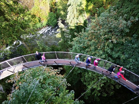 Vancouver – Capilano Suspension Bridge Park.
