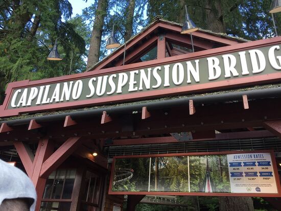 Vancouver – Capilano Suspension Bridge Park.