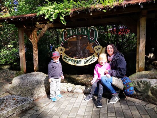 Vancouver – Capilano Suspension Bridge Park.