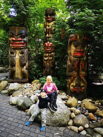 Vancouver – Capilano Suspension Bridge Park.