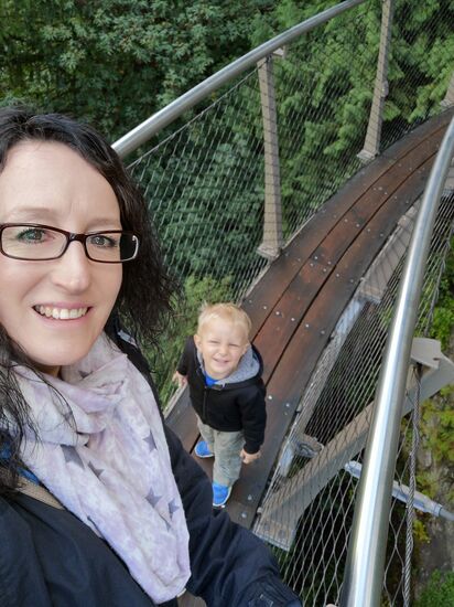 Vancouver – Capilano Suspension Bridge Park.