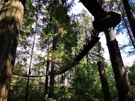 Vancouver – Capilano Suspension Bridge Park.