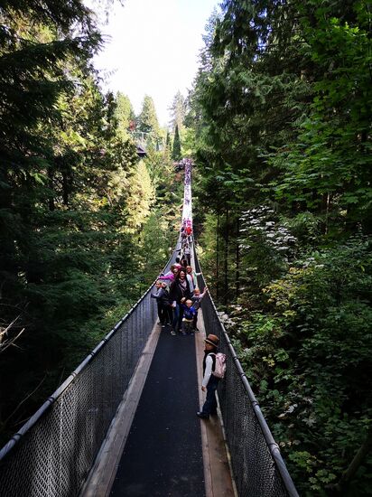 Vancouver – Capilano Suspension Bridge Park.