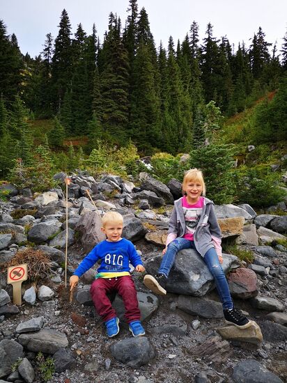 Mt. Rainier, 4th Crossing Trail