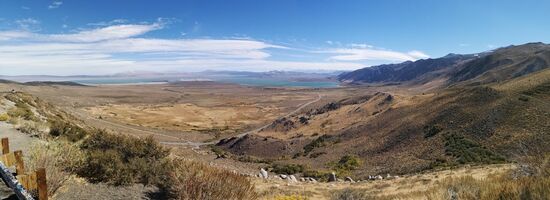 Sicht auf den Mono Lake