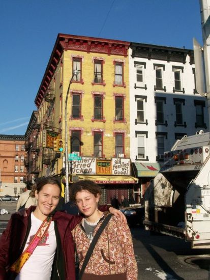 mit gastgeberin Meghan in Harlem