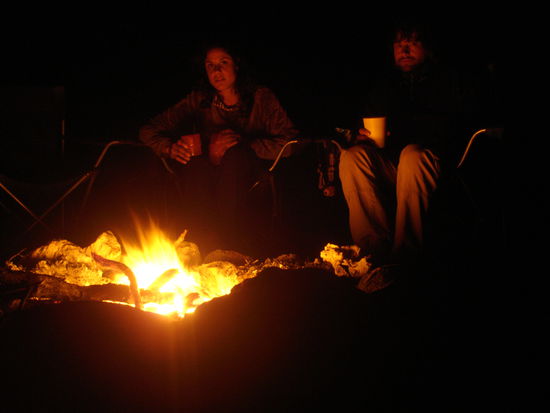 Uiiiii...Lagerfeuer!