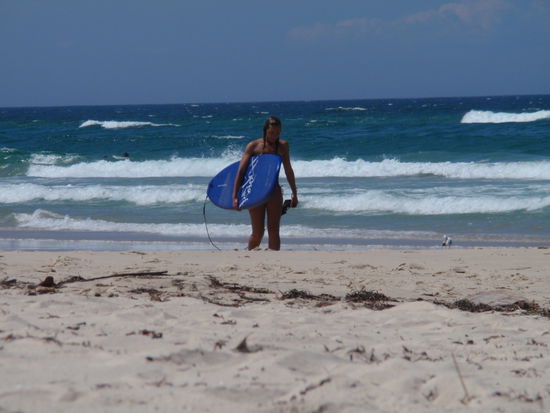 Surfing in Coolangatta...an der "Gold Coast"...