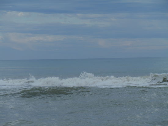 Das rauschende Meer.