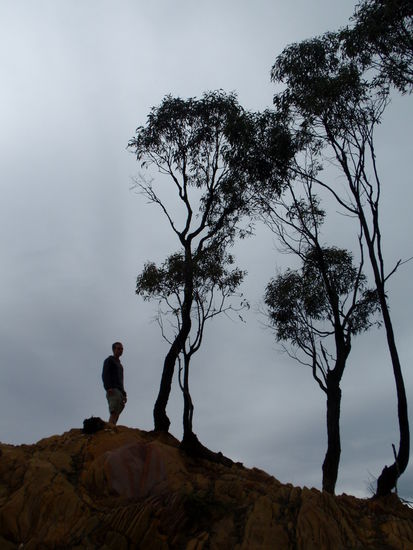 Christian auf Entdeckungstour.