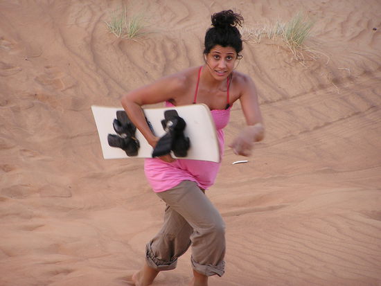 Sandboarding