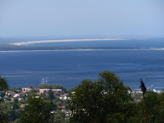 Port Stephens in der Vogelperspektive!