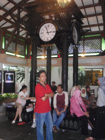 Mein Besuch im Botanischen Garten ist wortwoertlich ins Wasser gefallen, zumindest am Anfang....