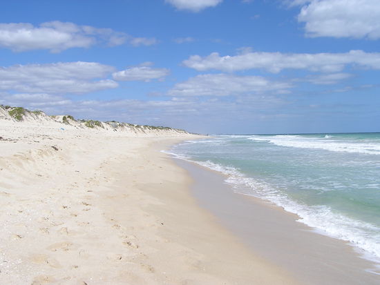 Scarborough Beach an der Westkueste.