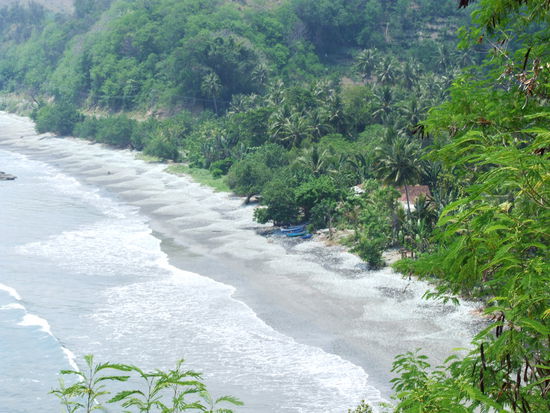 Blue Stone Beach - Nanga Pada auf Indonesisch genannt