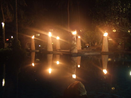 Poolabendstimmung im Sheraton