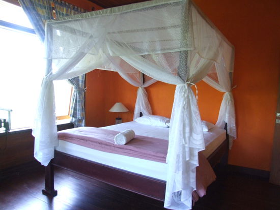 Gästezimmer in der Villa Masarai