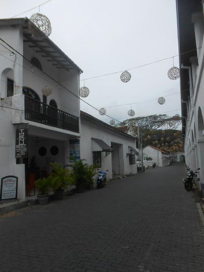 Gassen im Fort Galle