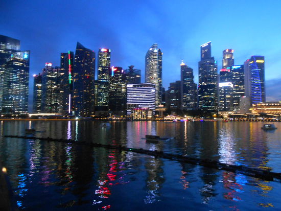 Singapore by night