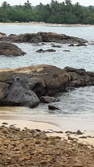 Kudawella zeigte sich uns leider nicht im besten Strandwetter