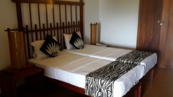 unser Zimmer im Long Beach Resort am Strand von Kogalla
