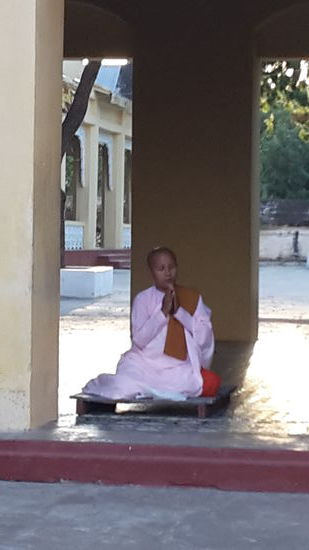 Shwezigon Pagode in Bagan