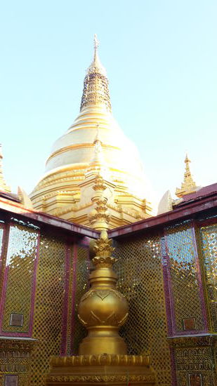 Stupa auf dem Mandalay Hill