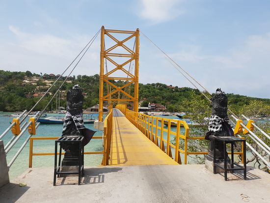 Von der yellow bridge starten alle Schnorchel und Bots-Ausflüge