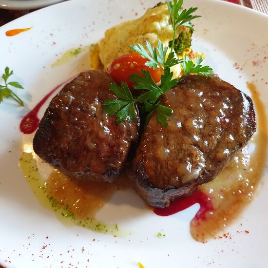 Und so ist das Lomo dann fertig.