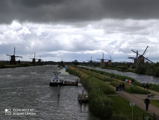 Der Empfang war nicht grade freundlich, aber bei schönem Wetter kann jeder