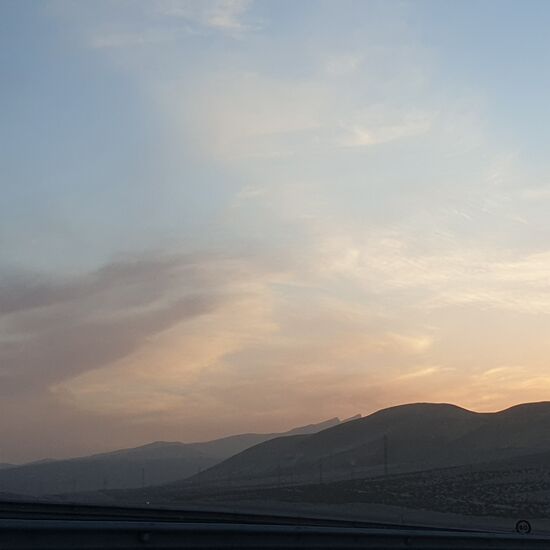 Die Sicht "vom Sande verweht" der Calimar bläst
Unter Calima wird eine Wetterlage verstanden, welche Sand aus der Sahara über die Kanaren und Kapverdischen Inseln trägt.