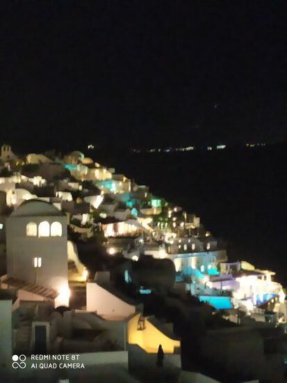 Oia by night