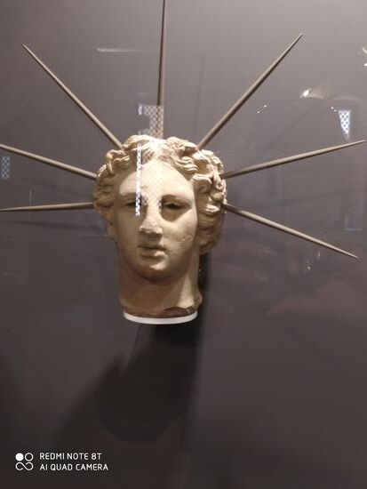 Abbildung des Helios (Großmeister Palast - geschichtliche Ausstellung)