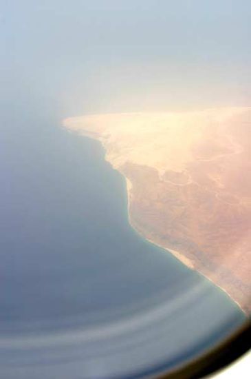 Um 10 Uhr 10 MESZ erreichten wir mit dem Horn von Afrika Somalia
