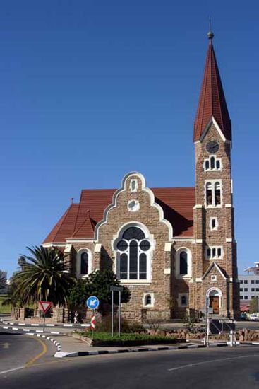 Nächstes Ziel, nur ein paar Meter weiter, die "Christuskirche"