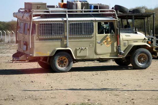 Am Straßenrand - mein Herz schlug höher - mein Traumfahrzeug für eine Reise durch das südliche Afrika