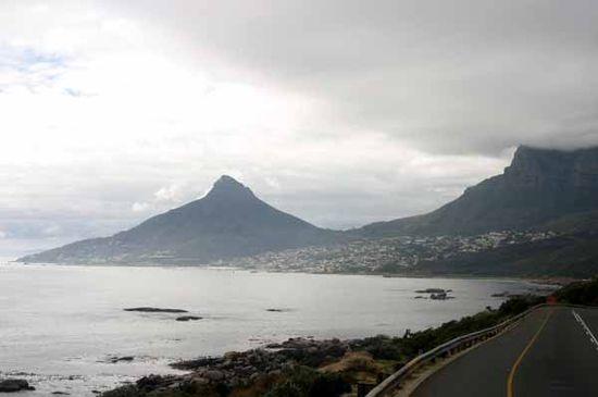 Der Lion's Head umgeben von einem Wolkenmeer