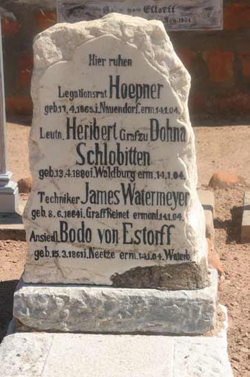 Dieses Jahr jährt sich die Schlacht am Waterberg Plateau zum 99. Mal.